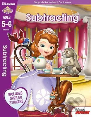 Sofia the First Subtracting - kniha z kategorie Naučné knihy