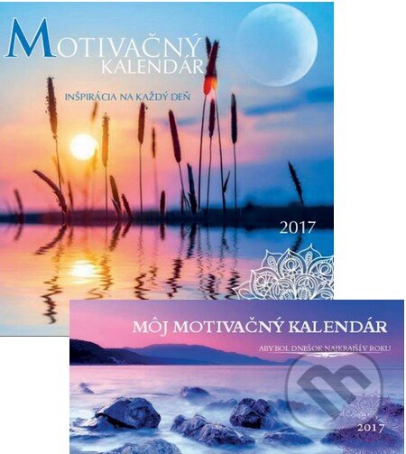 Môj motivačný kalendár 2017 (stolový) + Motivačný kalendár 2017 (nástenný), Spektrum grafik, 2016