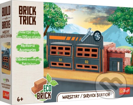 Trefl Brick Trick - Servisná stanica_L, Trefl, 2024