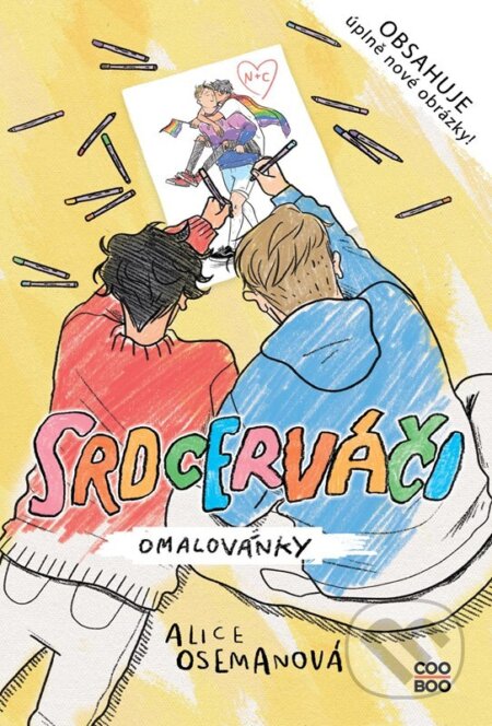 Srdcerváči: Omalovánky - Alice Oseman - kniha z kategorie Omalovánky