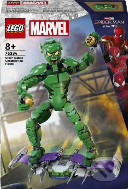 LEGO® Marvel 76284 Zostaviteľná figúrka: Zelený Goblin, LEGO, 2024