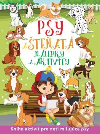 Psy a šteňatá - nálepky a aktivity, Foni book, 2024