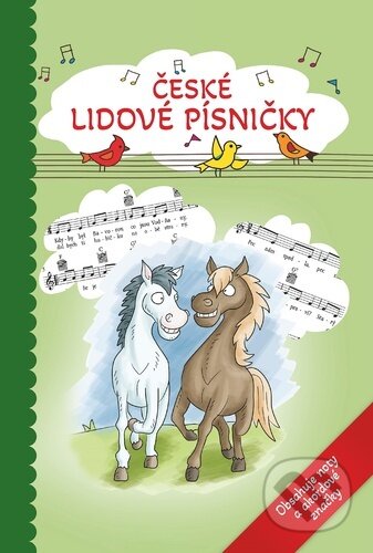 České lidové písničky (Obsahuje noty a akordové značky) - kniha z kategorie Naučné knihy
