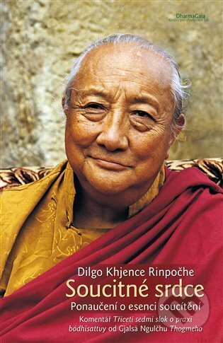 Soucitné srdce. Ponaučení o esenci soucítění - Dilgo Khjence, DharmaGaia, 2024