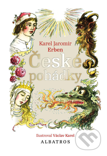 České pohádky K. J. Erbena - Karel Jaromír Erben, Václav Karel (ilustrátor) - kniha z kategorie Pohádky