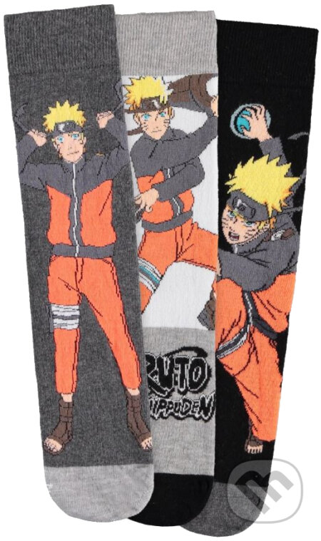 Pánské ponožky Naruto: Naruto Uzumaki (EU 39-42), , 2023
