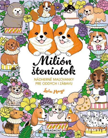 Milión šteniatok - Lulu Mayo - kniha z kategorie Omalovánky