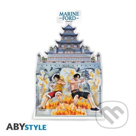 One Piece akrylové diorama - Marineford, ABYstyle, 2024