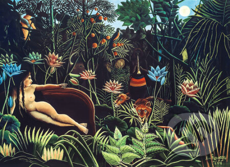 Dřevěné puzzle Art Henri Rousseau Sen (200 dílků) - puzzle z kategorie Umělecké