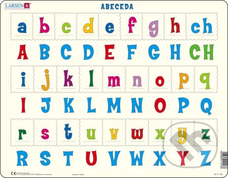 Abeceda veľké a malé písmo LS1427 - puzzle z kategorie Naučné puzzle