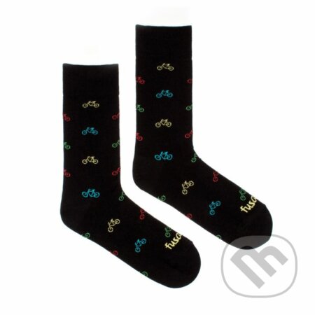 Ponožky Cyklista čierny S (Unisex veľkosť S (veľkosť 35-38))