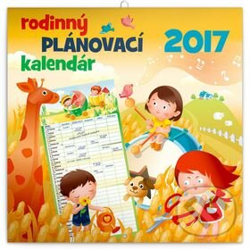 Rodinný plánovací kalendár 2017, Presco Group, 2016