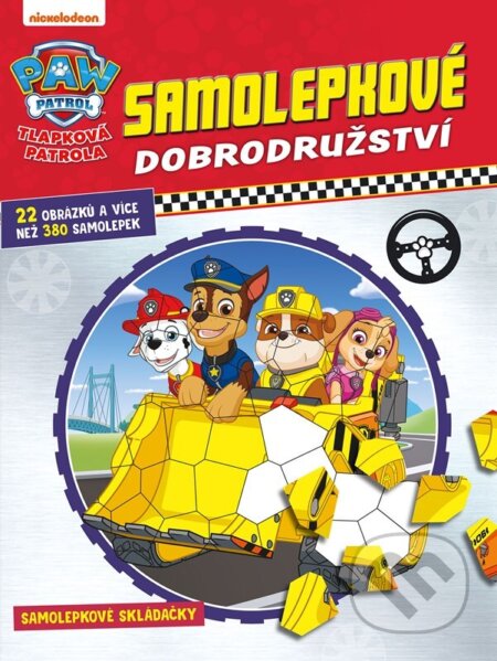 Tlapková patrola - Samolepkové dobrodružství - Kolektiv - kniha z kategorie Samolepky