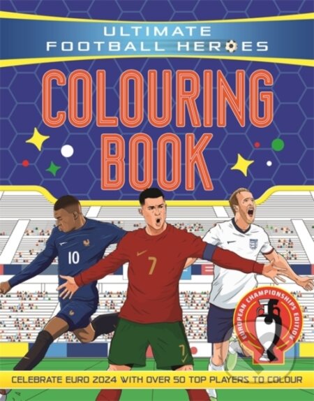 Ultimate Football Heroes Colouring Book, Bonnier Zaffre, 2024