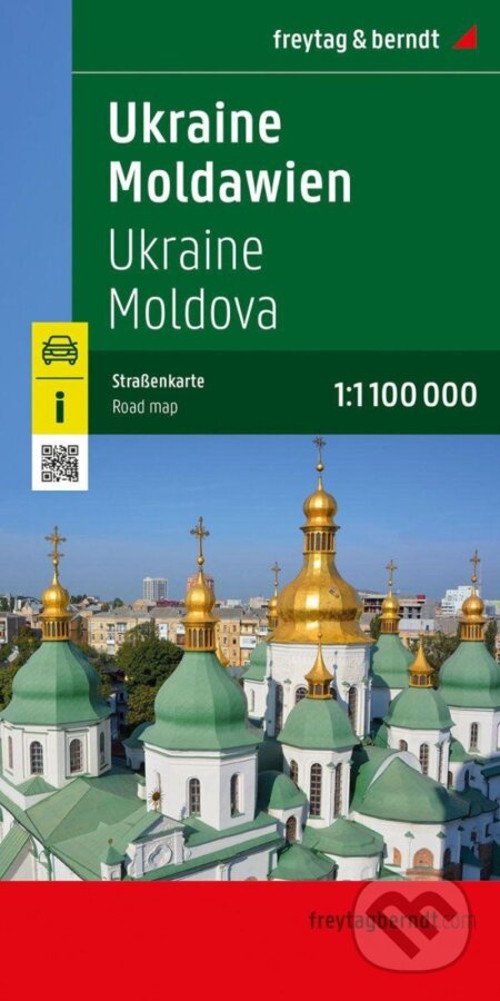 Ukrajina – Moldavsko 1:1 000 000, freytag&berndt, 2024