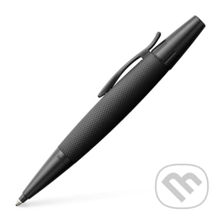 e-motion dokonalá čierna, guľôčkové pero, Faber-Castell
