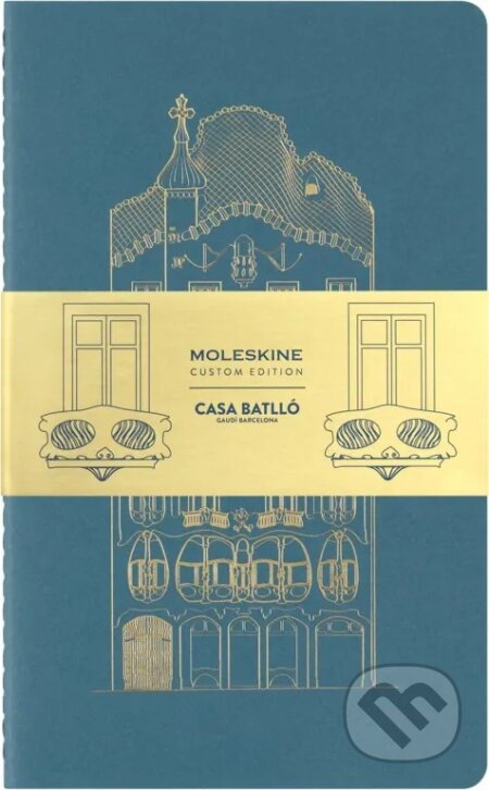 Moleskine - sada 2 zošitov Cahier Casa Batlló, Moleskine, 2024