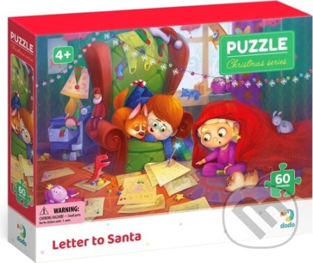 Dopis Ježíškovi - puzzle z kategorie 15 - 60 dílků