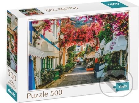 Puerto de Mogán, Španělsko (500 dílků) - puzzle z kategorie Města a stavby
