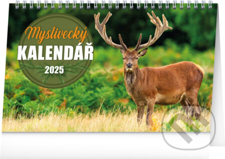 Stolový Poľovnícky kalendár 2025, Notique, 2024