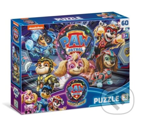 Labková patrola: The Mighty Movie - puzzle z kategorie 15 - 60 dílků