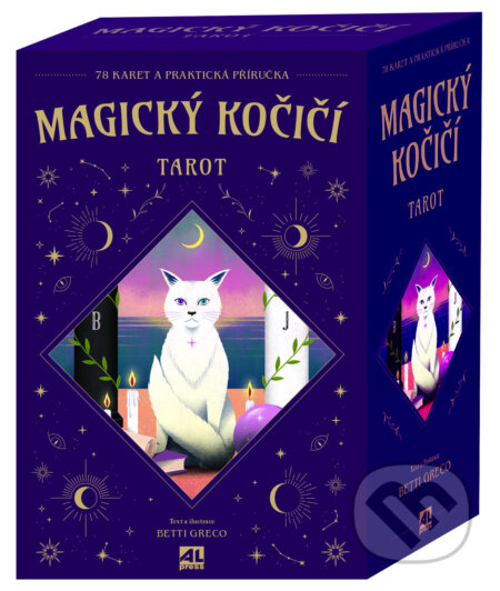 Magický kočičí tarot - Betti Greco, Betti Greco (ilustrátor), Alpress, 2024