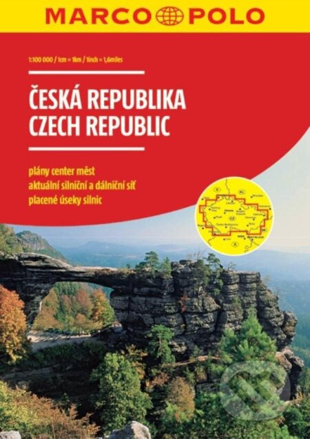 Česká republika 1:100 000 / autoatlas (spirála), Marco Polo, 2024
