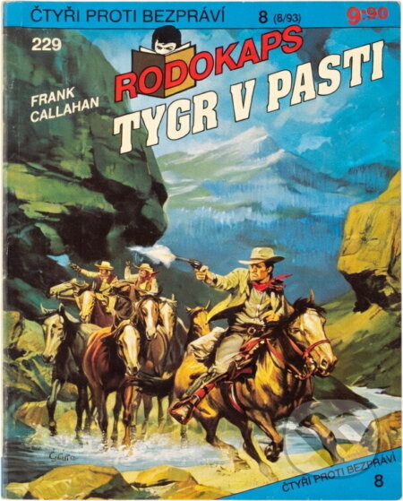 Kniha: Tygr v pasti (Frank Callahan). Ivo Železný, 1993