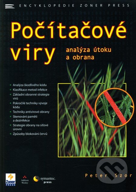 Počítačové viry - analýza útoku a obrana - Peter Szor, Zoner Press, 2006