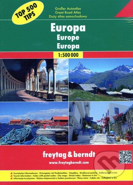 Europa 1:500 000, freytag&berndt, 2012