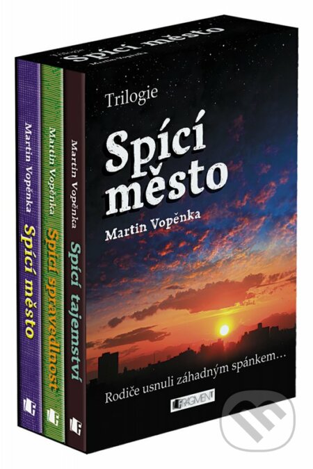 Trilogie Spící město (BOX) - Martin Vopěnka, Nakladatelství Fragment, 2016