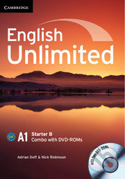 English Unlimited - Starter - B Combo - Adrian Doff, Nick Robinson, Cambridge University Press, 2013
