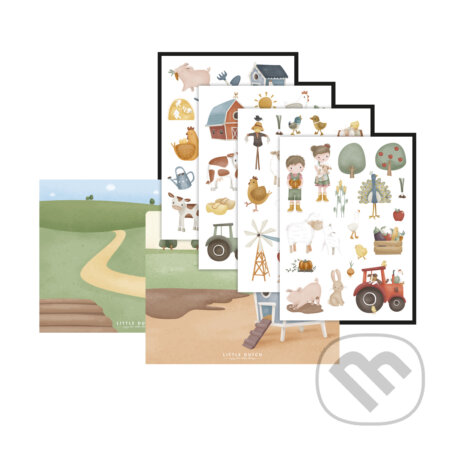 Samolepky na okno Farma