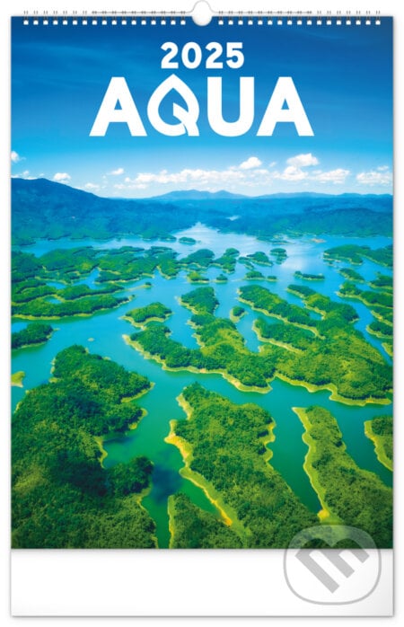 Nástenný kalendár Aqua (Voda) 2025, Notique, 2024