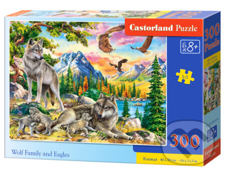 Wolf Family and Eagles, Castorland, 2024