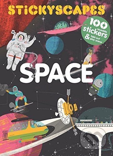 Stickyscapes Space - Tom Froese - kniha z kategorie Pro děti