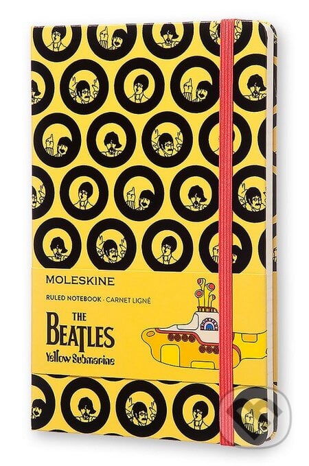 Moleskine - zápisník The Beatles (Yellow), Moleskine, 2016