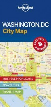 Lonely Planet Washington DC City Map 1, Lonely Planet, 2016