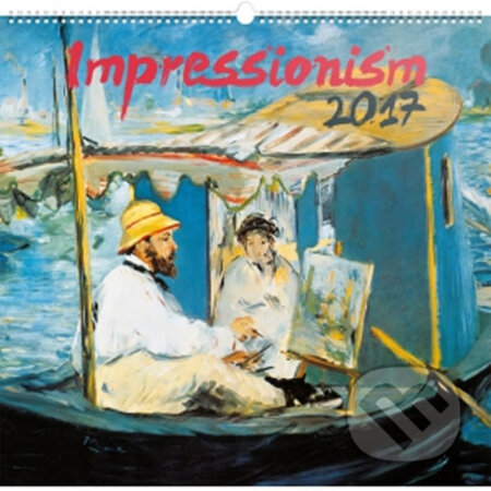 Kalendář nástěnný 2017 - Impresionismus, Presco Group, 2016