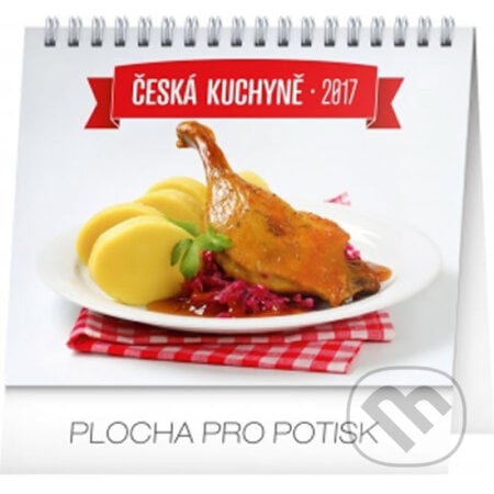 Kalendář stolní 2017 - Česká kuchyně, Presco Group, 2016
