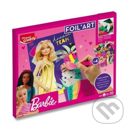 Maped Kreativní sada Foil´Art Barbie, Maped, 2024