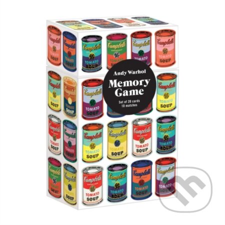 Andy Warhol Memory Game - Sarah McMenemy - hra z kategorie Karty, hlavolamy