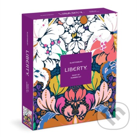 Liberty Glastonbury Paint By Number Kit - Galison Mudpuppy