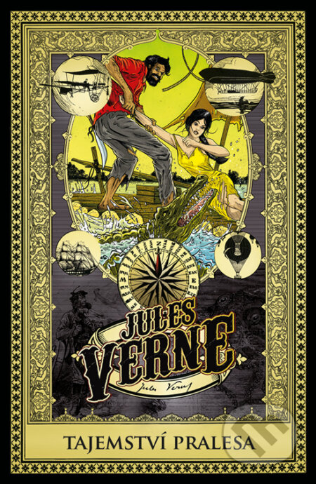Tajemství pralesa - Jules Verne, Edice knihy Omega, 2024