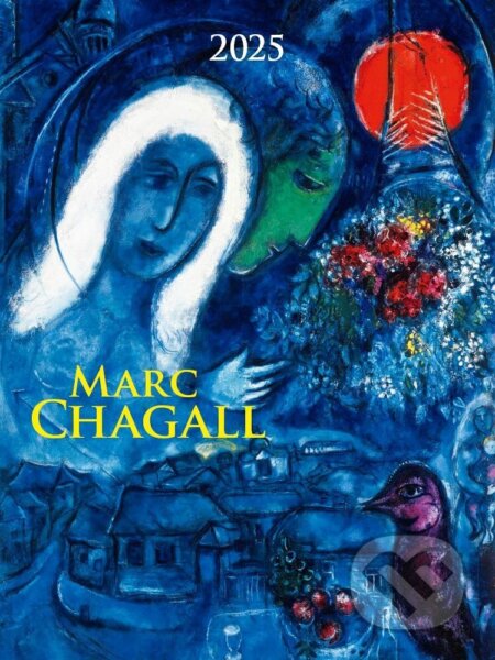 Kalendář 2025 Marc Chagall, nástěnný, 42 x 56 cm, BB/art, 2024