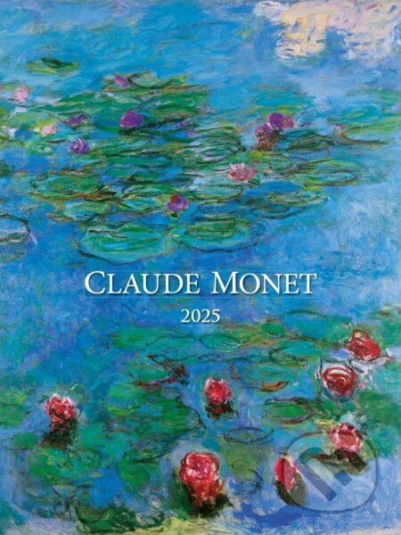 Kalendář 2025 Claude Monet, nástěnný, 42 x 56 cm, BB/art, 2024