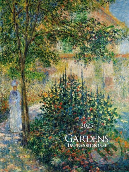 Kalendář 2025 Gardens Impressionism, nástěnný, 42 x 56 cm, BB/art, 2024