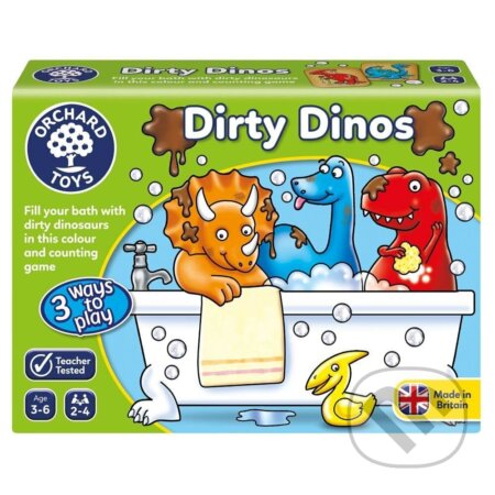 Dirty Dinos (Dinosauři do vany), Orchard Toys, 2024