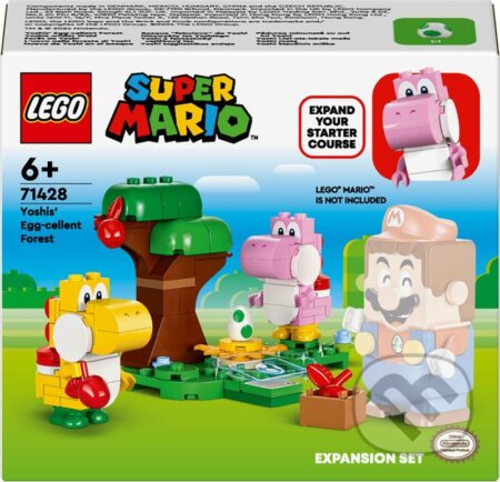 LEGO® Super Mario™ 71428 Yoshi a fantastický vajíčkový les – rozširujúci set, LEGO, 2024