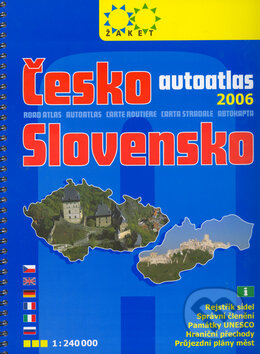 Autoatlas ČR a SR 2006 1:240000, Žaket, 2006